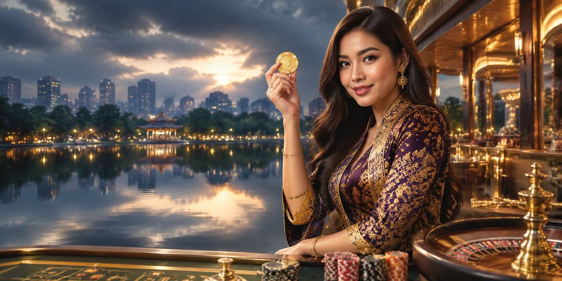 Latar Bet Malaysia dengan corak batik